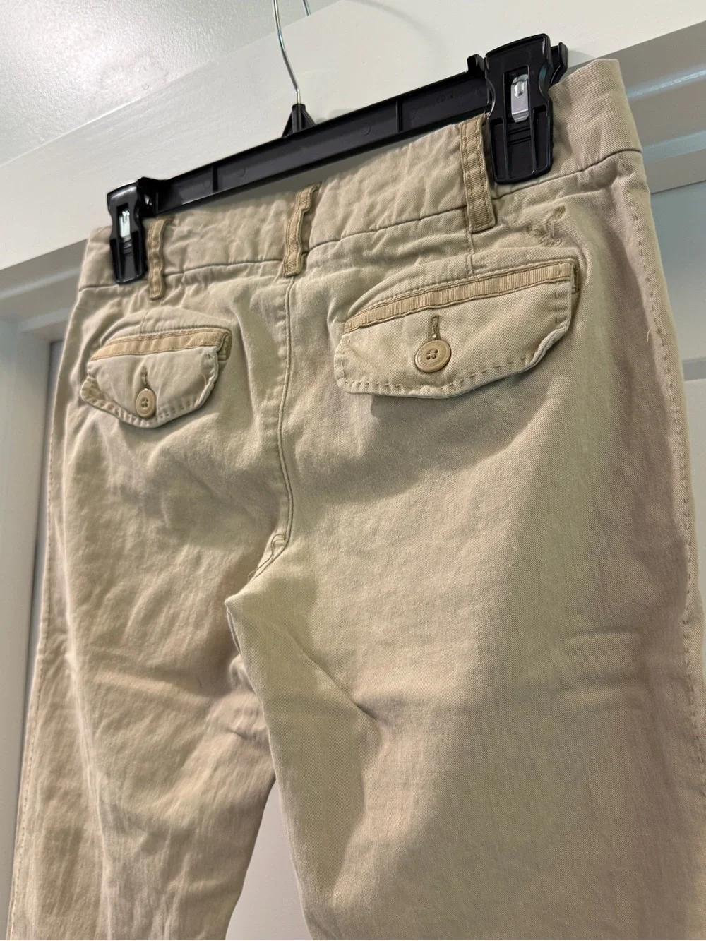 American Eagle Outfitters Women’s Boot Cut Jeans in Khaki